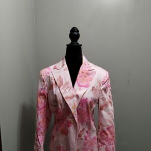 Bandolino Pink Floral Women's Blazer